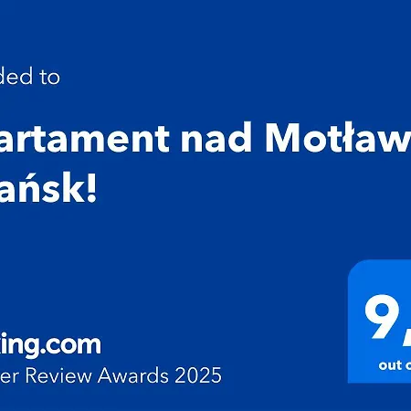 Appartement Nad Motlawa - Gdansk!